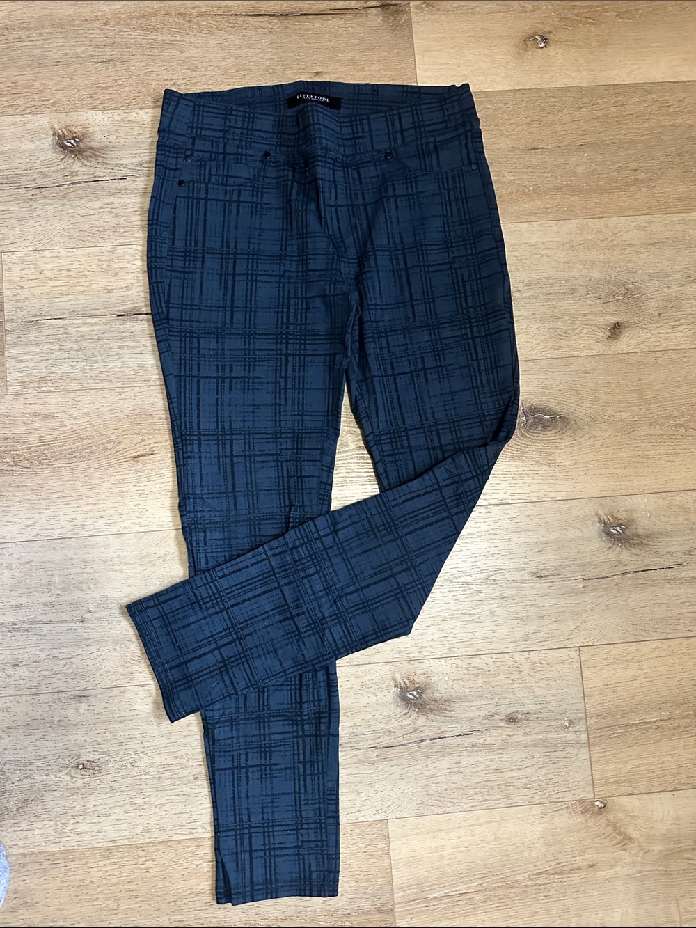 Liverpool Stretch Plaid Slim Fit Women’s Pants